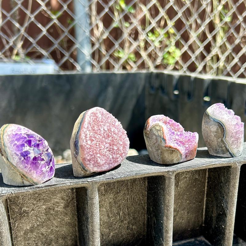 Small Cut Base Amethyst Clusters || Trunk Show 2024-Nature's Treasures