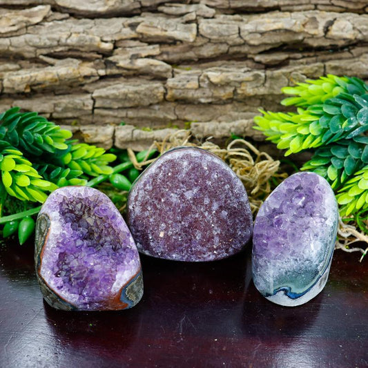 Small Cut Base Amethyst Clusters || Trunk Show 2024-Nature's Treasures