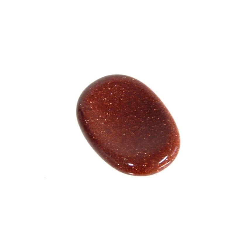 Small Goldstone Flat Stones || Solar Plexus-Nature's Treasures