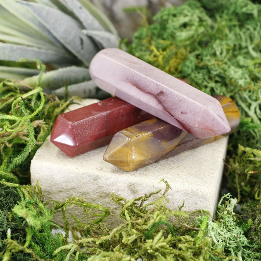 Small Mookaite Jasper Massage Point Tool || Grounding-Nature's Treasures