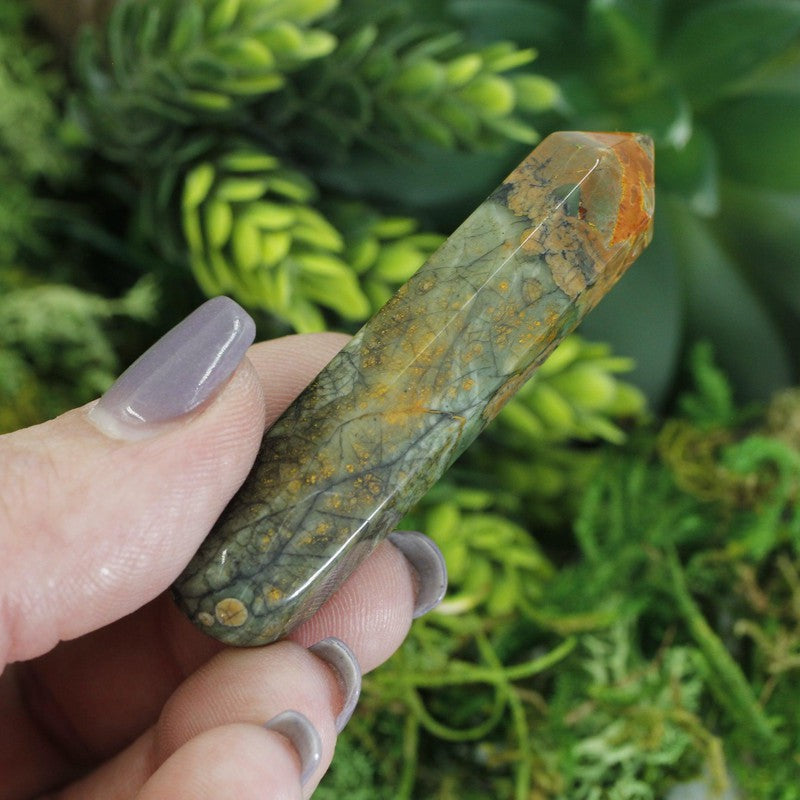 Small Rhyolite Massage Point Tool || All Chakras-Nature's Treasures