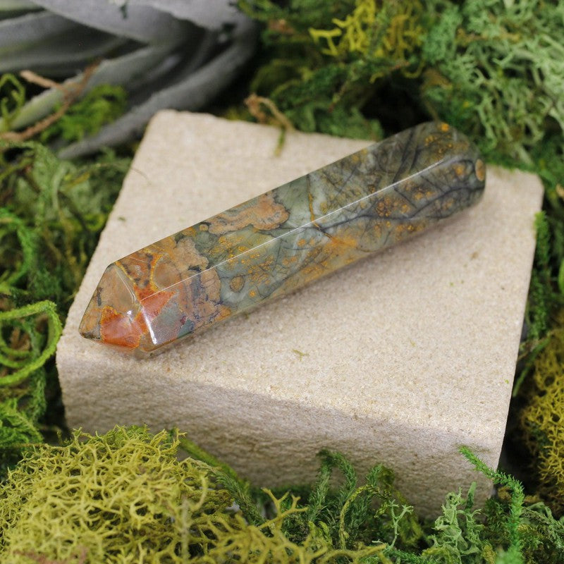 Small Rhyolite Massage Point Tool || All Chakras-Nature's Treasures
