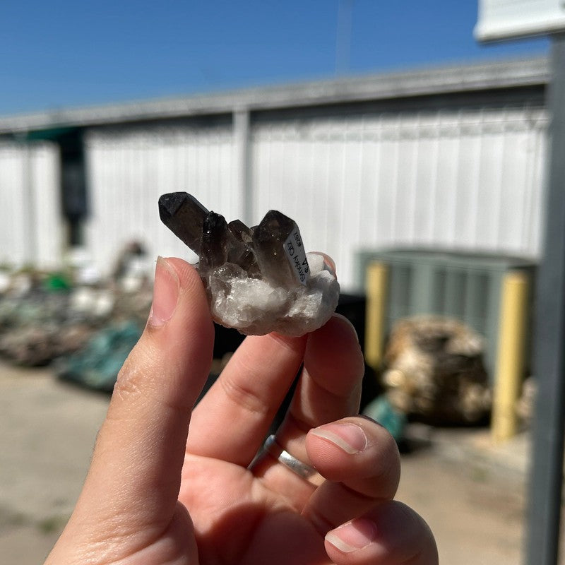 Smoky Quartz Clusters-Nature's Treasures