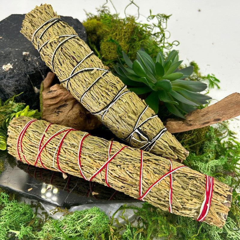 Smudge Bundle Sticks || Flat Cedar Leaf-Nature's Treasures