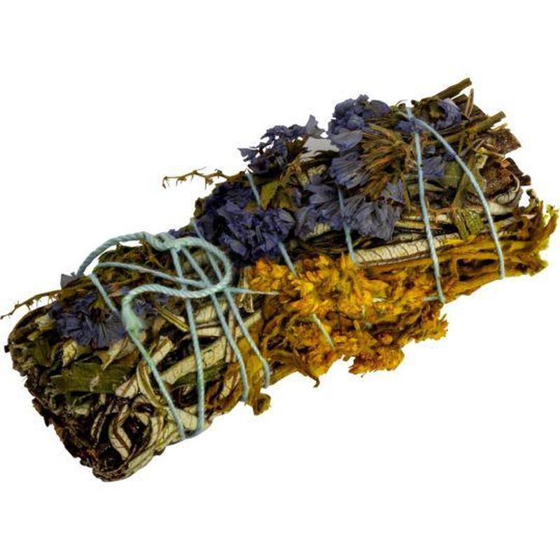 Smudge Stick Bundle || Yerba Santa, Statice, Mullein-Nature's Treasures