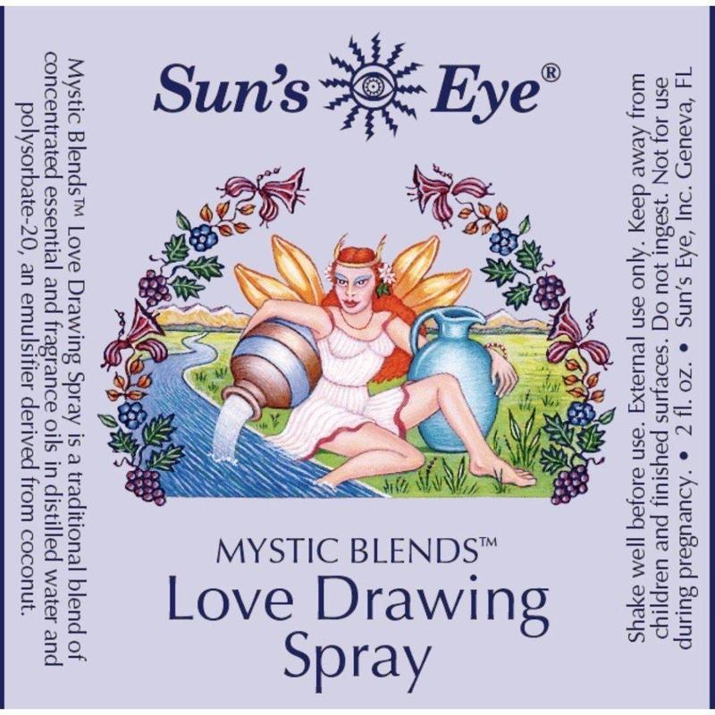 Sun's Eye Mystic Blends Spray "Love Drawing"-Nature's Treasures