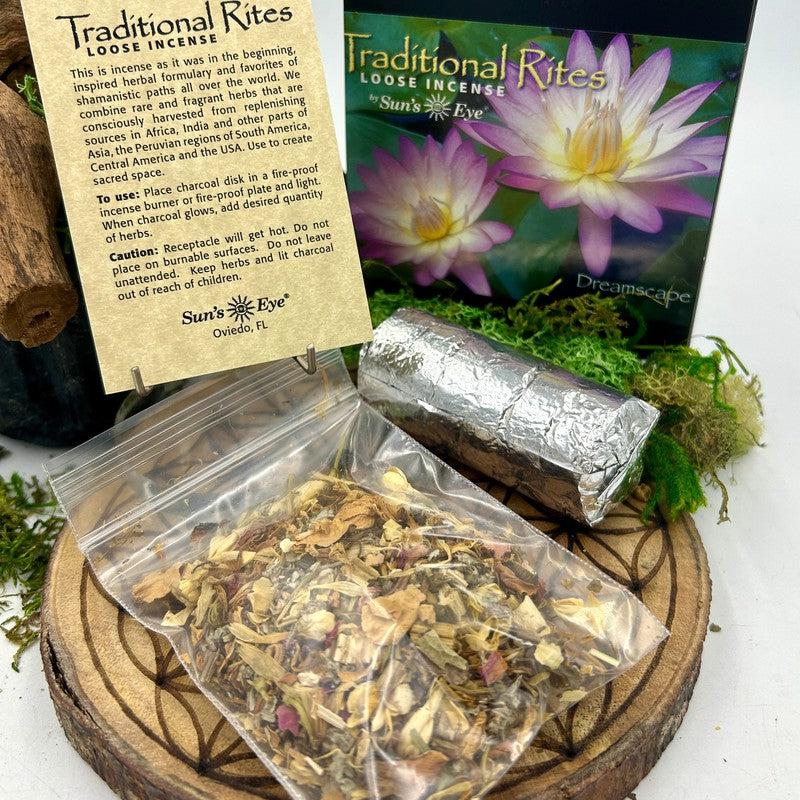 Sun's Eye Traditional Rites Incense Herb Kit || Dreamscape-Nature's Treasures