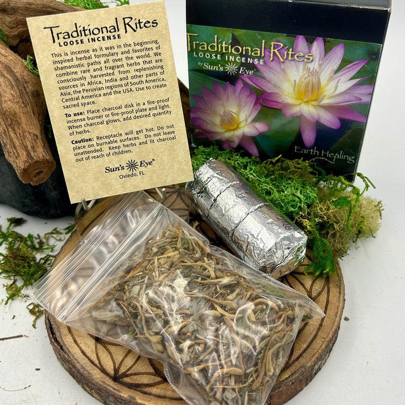 Sun's Eye Traditional Rites Incense Herb Kit || Earth Healing-Nature's Treasures