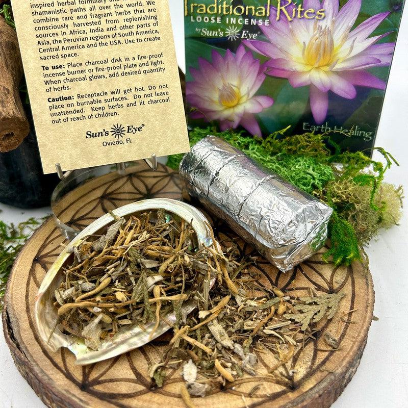 Sun's Eye Traditional Rites Incense Herb Kit || Earth Healing-Nature's Treasures