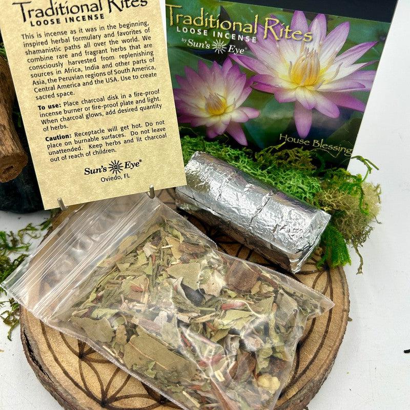 Sun's Eye Traditional Rites Incense Herb Kit || House Blessing-Nature's Treasures