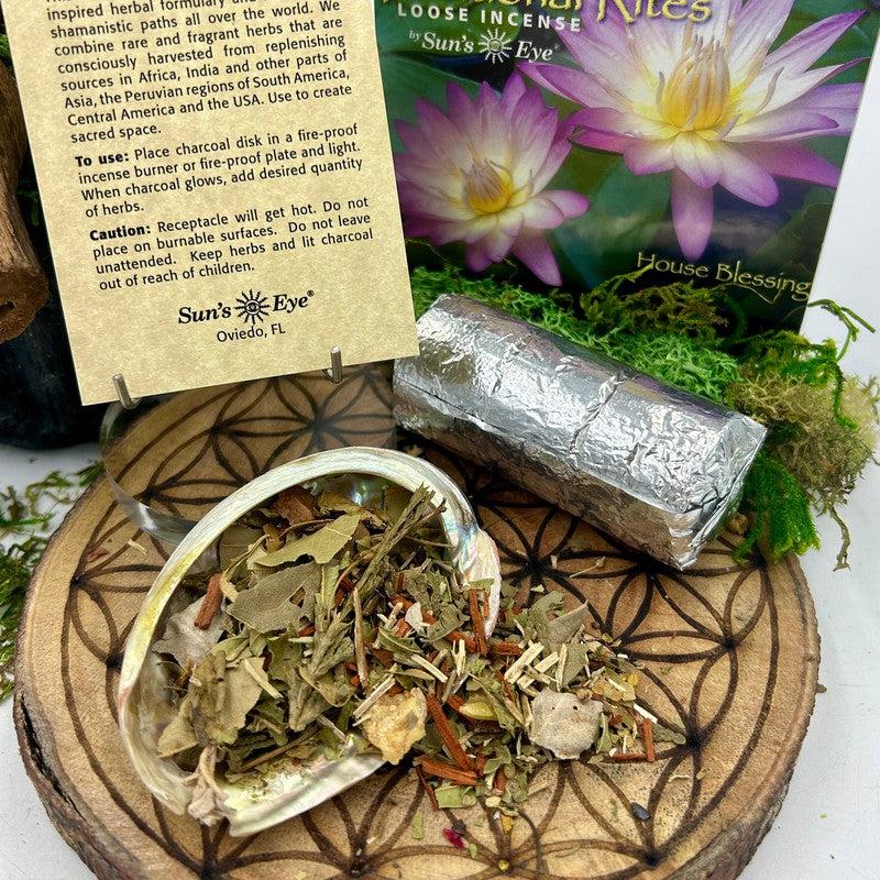 Sun's Eye Traditional Rites Incense Herb Kit || House Blessing-Nature's Treasures