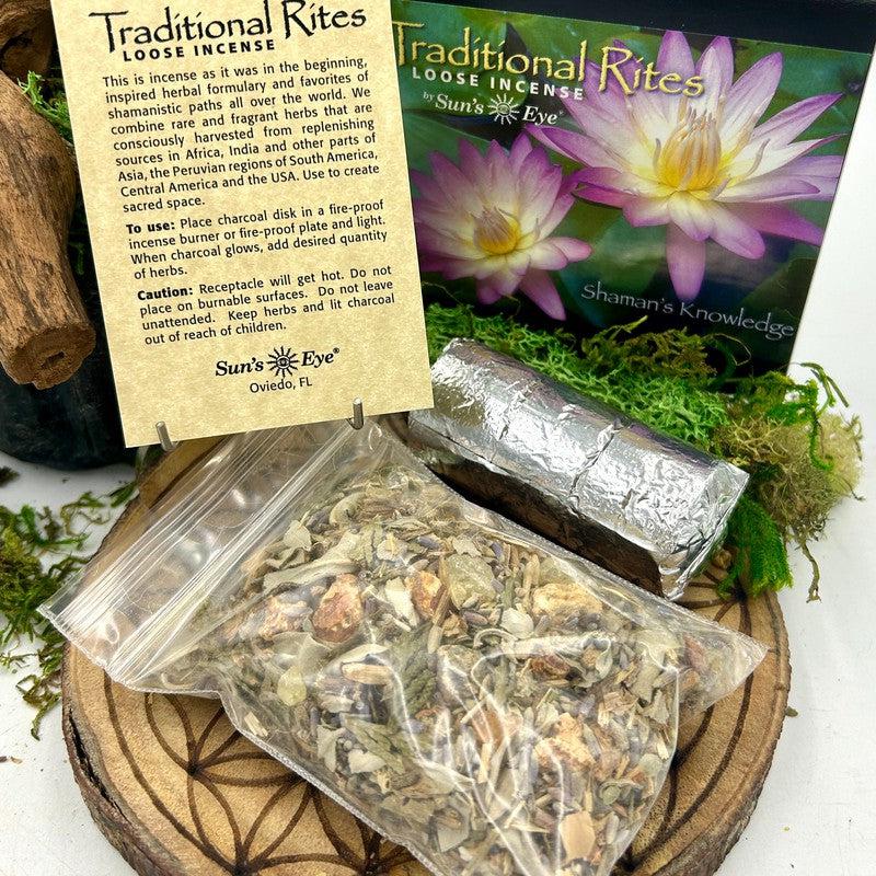 Sun's Eye Traditional Rites Incense Herb Kit || Shaman's Knowledge-Nature's Treasures