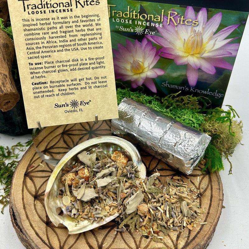 Sun's Eye Traditional Rites Incense Herb Kit || Shaman's Knowledge-Nature's Treasures