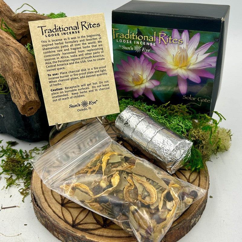 Sun's Eye Traditional Rites Incense Herb Kit || Solar Gate-Nature's Treasures