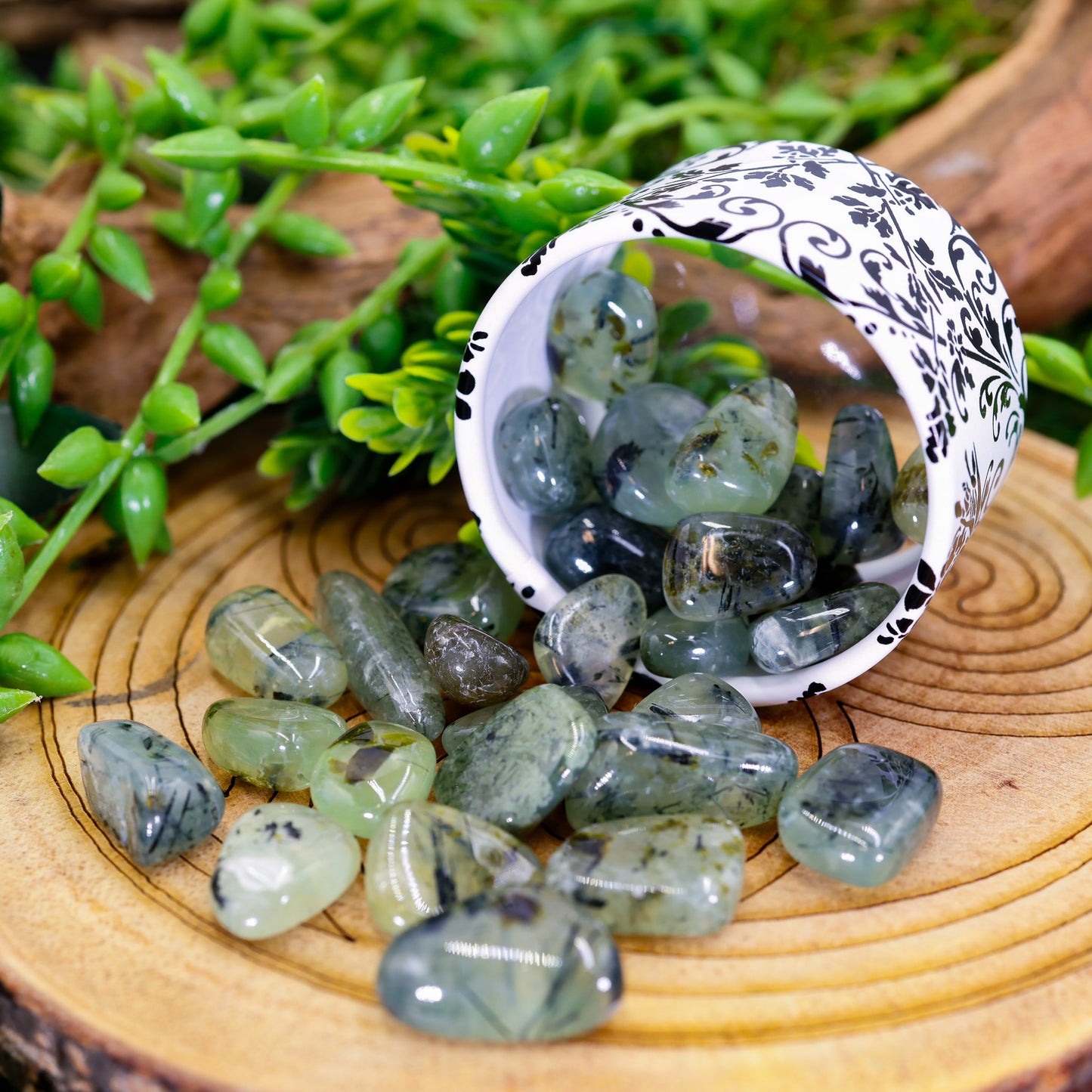 Polished Jelly Bean Tumble Stones || Gridding, Crafting