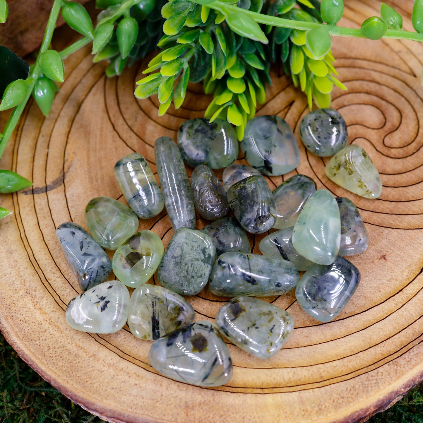 Polished Jelly Bean Tumble Stones || Gridding, Crafting