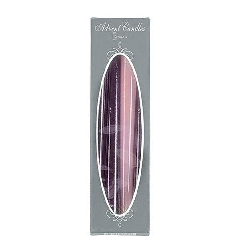 Tapered Advent Candles 4 pack || Celebration of Christ's Birth-Nature's Treasures