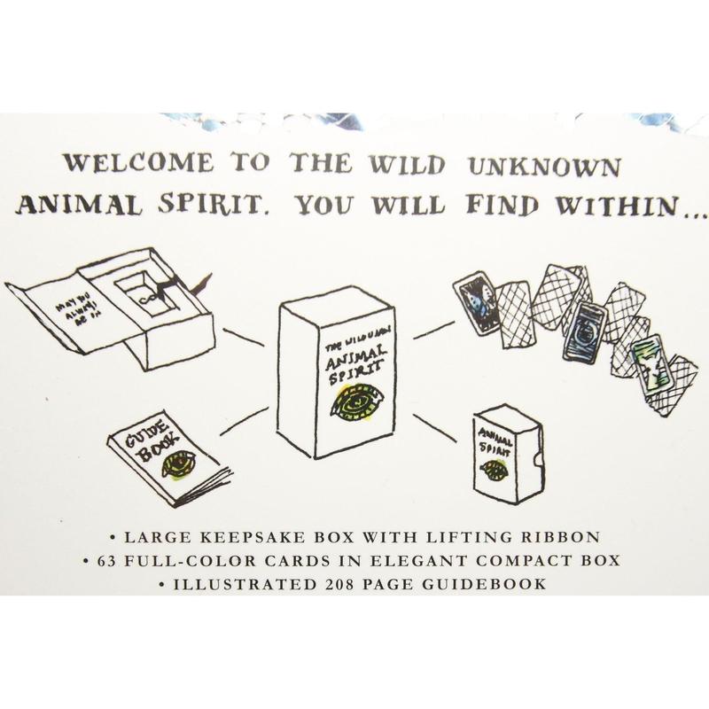 The Wild Unknown Animal Spirit Deck & Guidebook by Kim Krans-Nature's Treasures