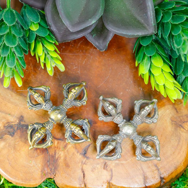Tibetan Double Dorje Pendant || Trunk Show-Nature's Treasures