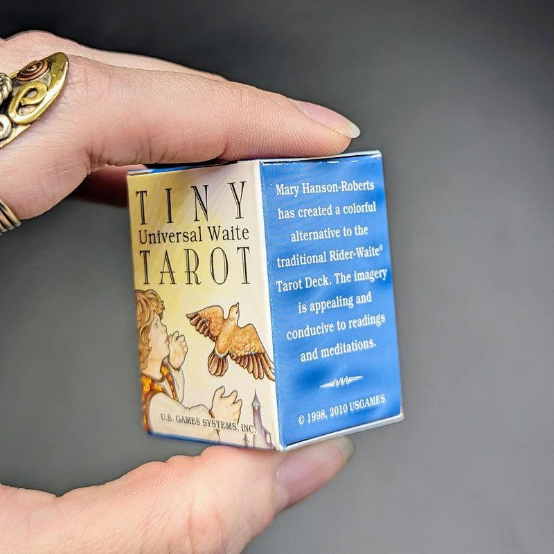 Tiny Tarot Universal Waite Rider Wait Mini Tarot Cards at Nature's Treasures Texas 