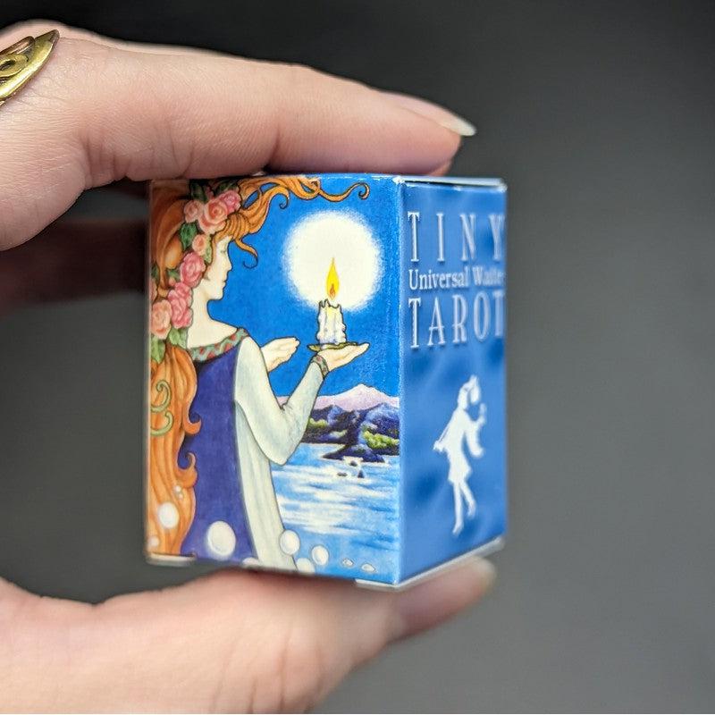 Tiny Universal Waite Tarot Cards-Nature's Treasures