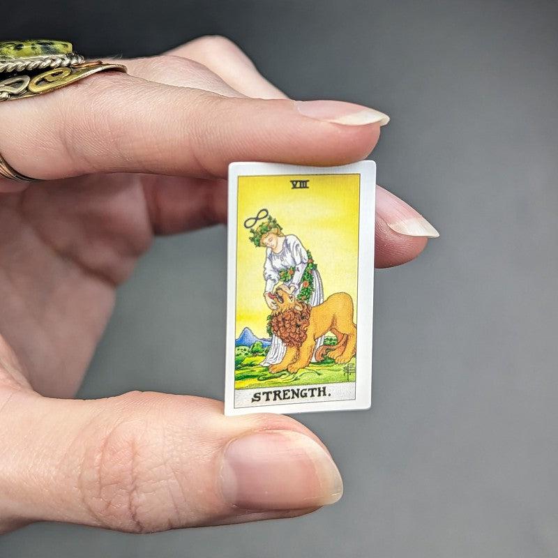 Tiny Universal Waite Tarot Cards-Nature's Treasures