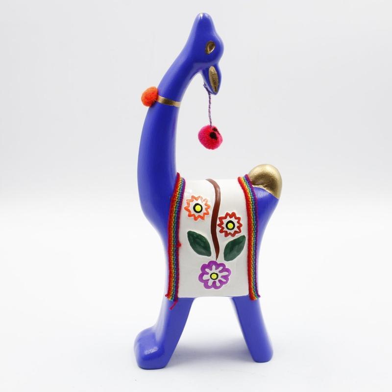 Tradition Hand Made Ceramic Llama Statue's || Peru-Nature's Treasures