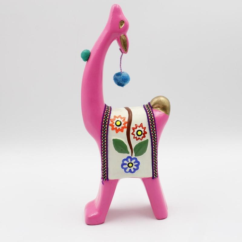 Tradition Hand Made Ceramic Llama Statue's || Peru-Nature's Treasures