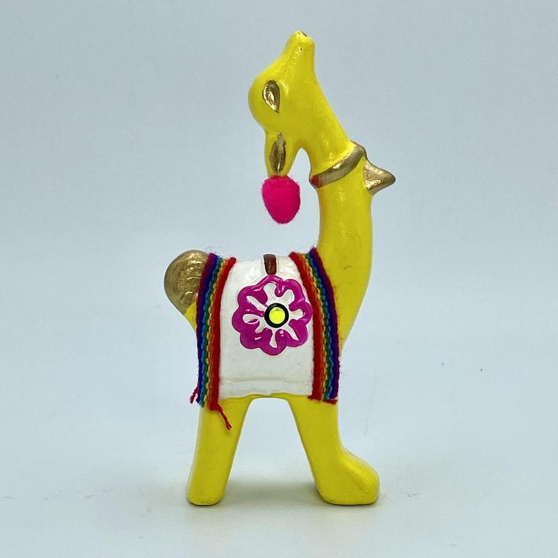 Tradition Hand Made Ceramic Llama Statue's || Peru-Nature's Treasures