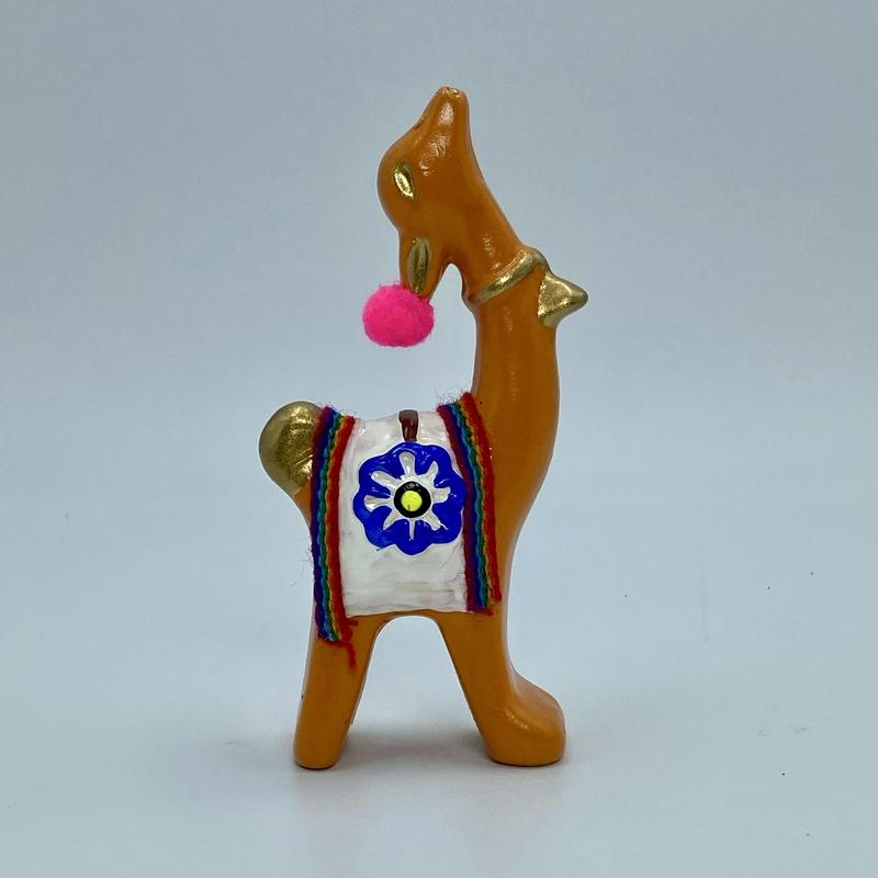 Tradition Hand Made Ceramic Llama Statue's || Peru-Nature's Treasures