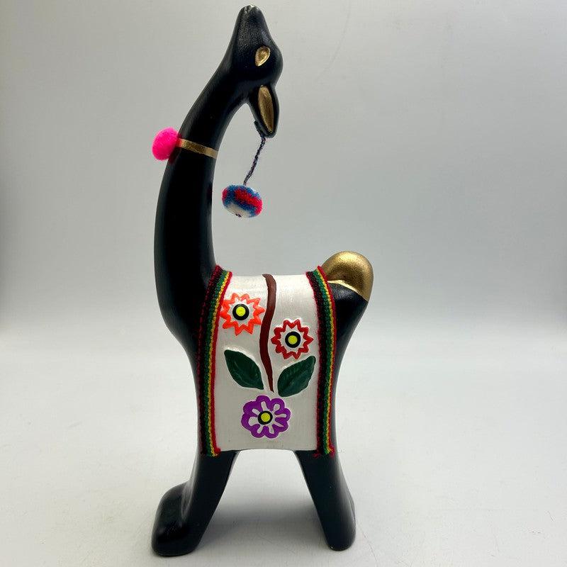 Tradition Hand Made Ceramic Llama Statue's || Peru-Nature's Treasures