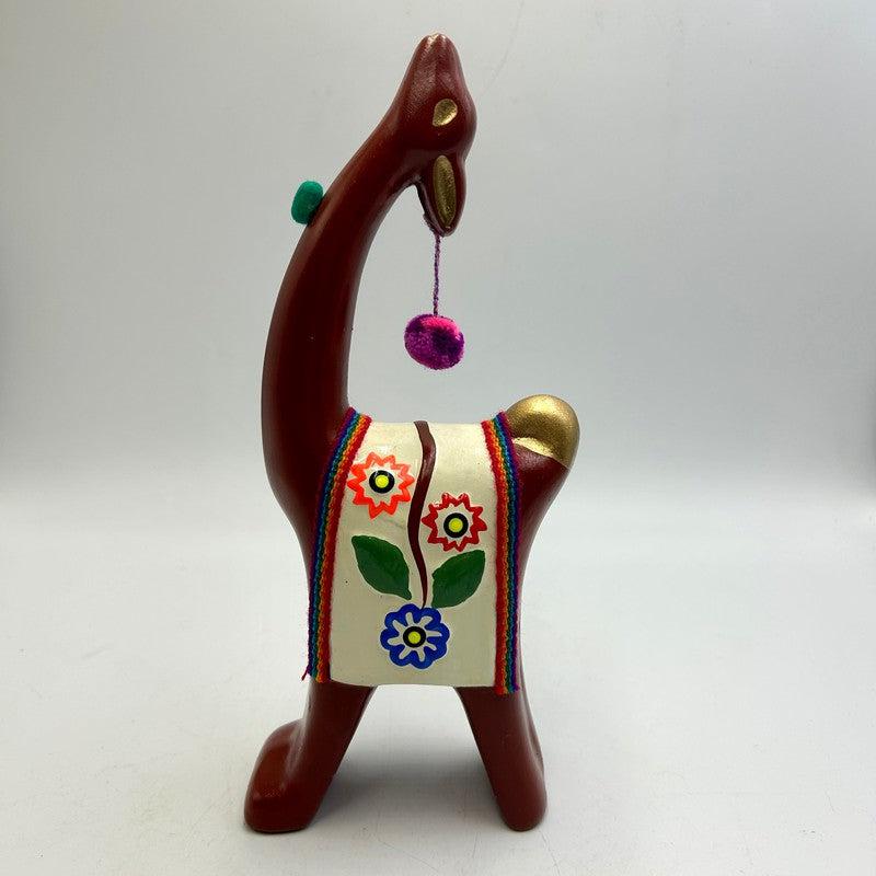 Tradition Hand Made Ceramic Llama Statue's || Peru-Nature's Treasures