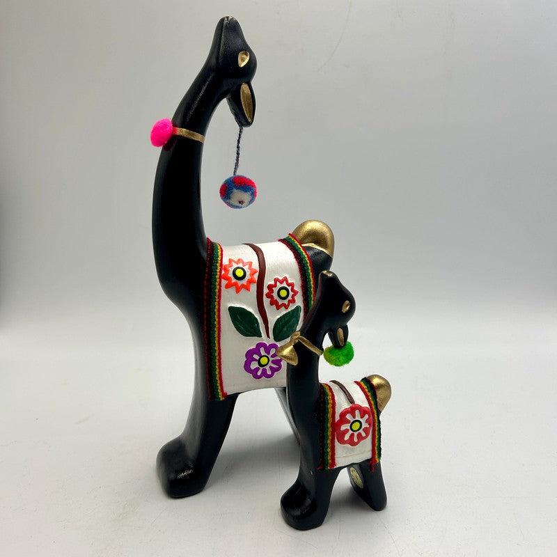 Tradition Hand Made Ceramic Llama Statue's || Peru-Nature's Treasures