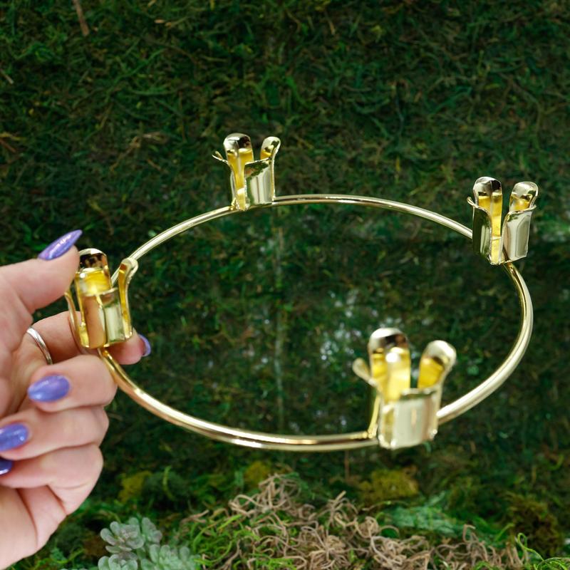 Traditional 4 Slot Advent Ring Candle Holders-Nature's Treasures