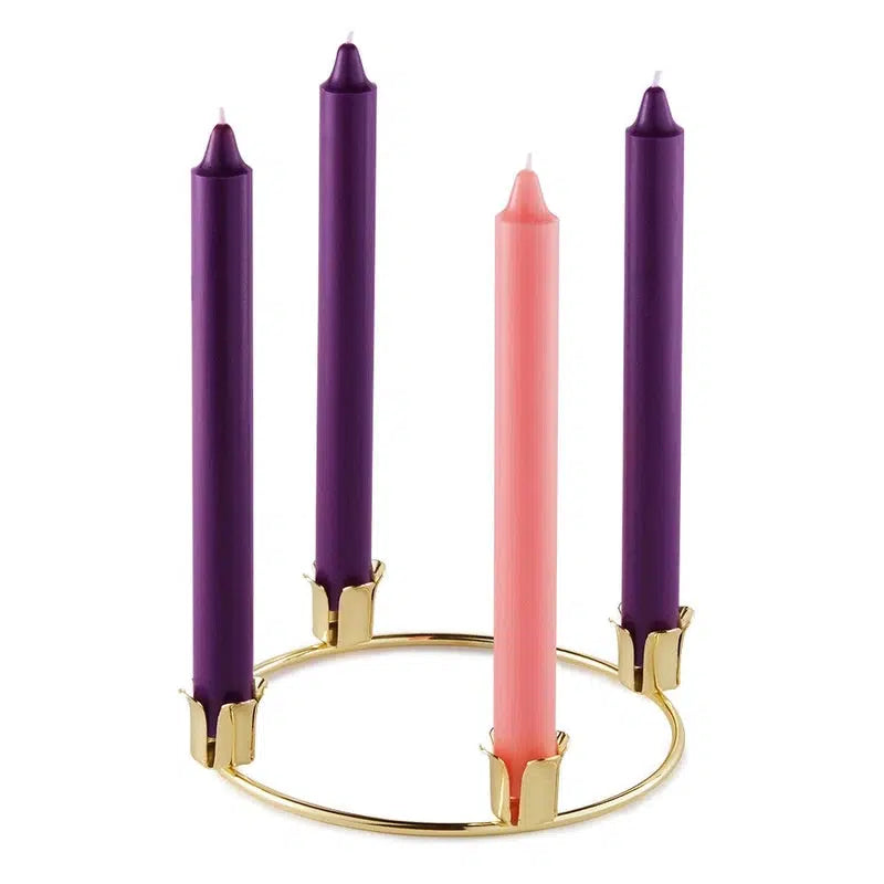 Traditional 4 Slot Advent Ring Candle Holders-Nature's Treasures