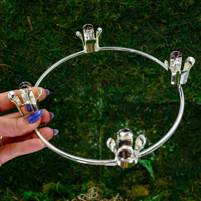 Traditional 4 Slot Advent Ring Candle Holders-Nature's Treasures
