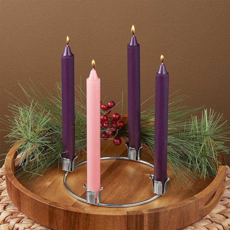 Traditional 4 Slot Advent Ring Candle Holders-Nature's Treasures