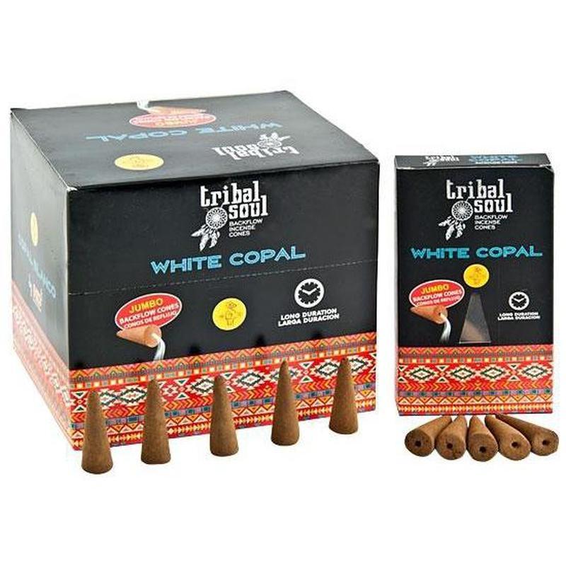 Tribal Soul Jumbo Backflow Incense Cones 