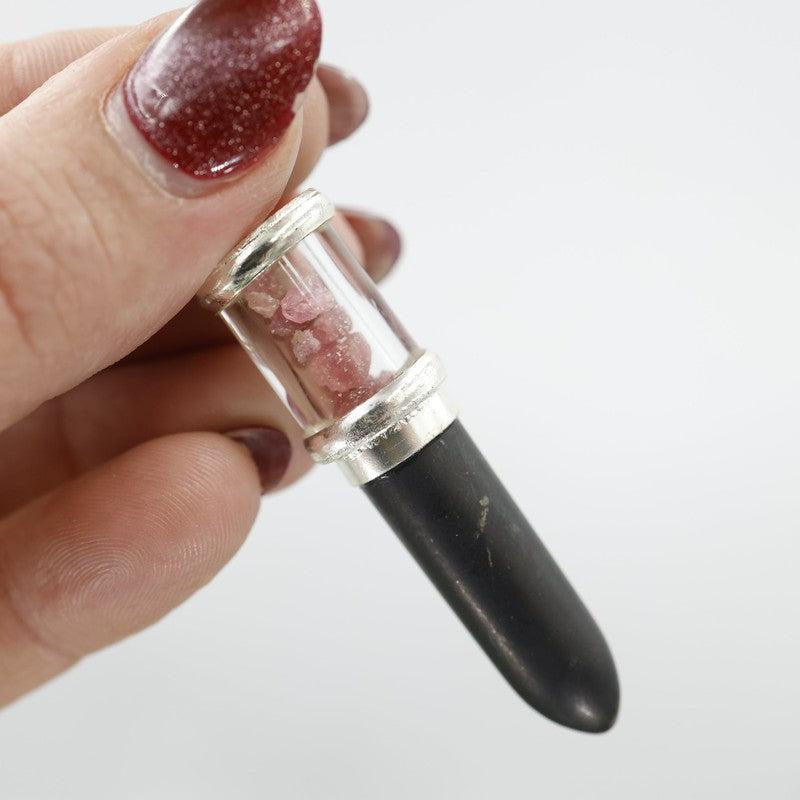 Unisex Gemstone Bullet Pendants || White Metal-Nature's Treasures