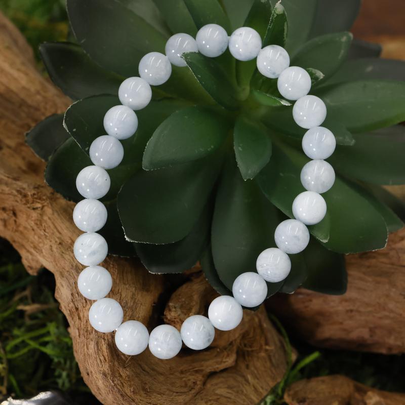 Unisex Gemstone Power Bracelets || Aquamarine-Nature's Treasures