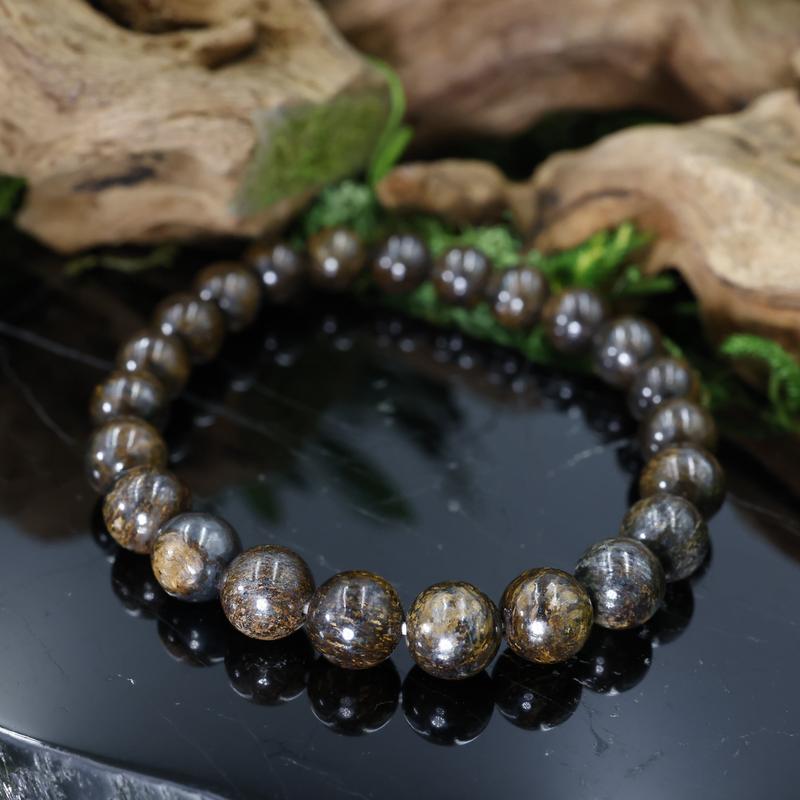 Unisex Gemstone Power Bracelets || Bronzite-Nature's Treasures