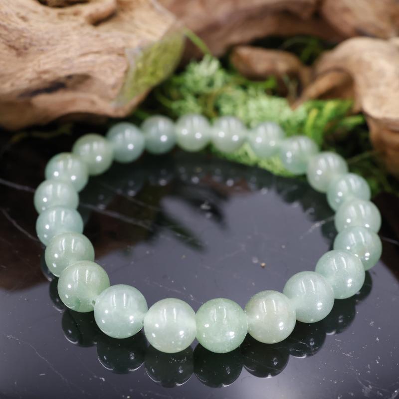 Unisex Gemstone Power Bracelets || Green Aventurine-Nature's Treasures