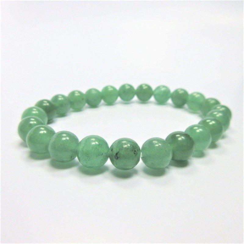 Unisex Gemstone Power Bracelets || Green Aventurine