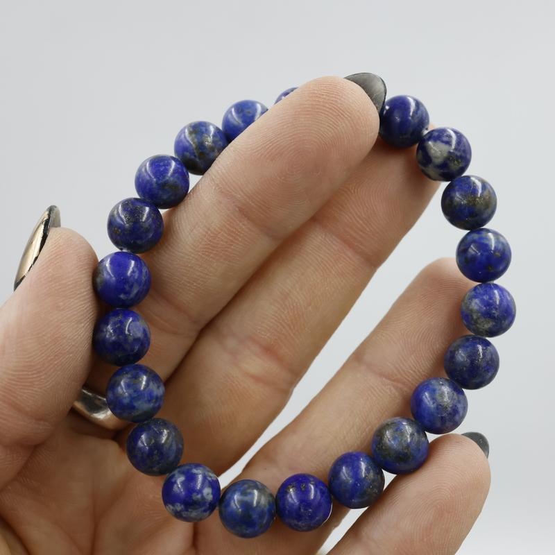 Unisex Gemstone Power Bracelets || Lapis Lazuli-Nature's Treasures