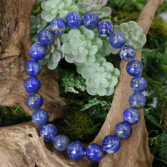 Unisex Gemstone Power Bracelets || Lapis Lazuli-Nature's Treasures