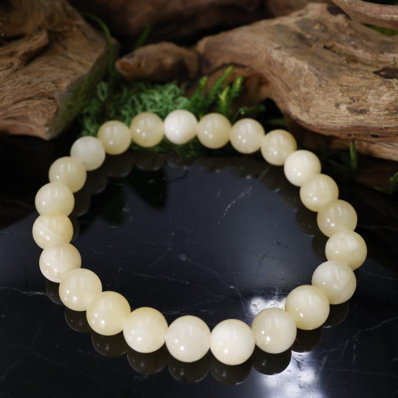 Unisex Gemstone Power Bracelets || Orange Calcite-Nature's Treasures