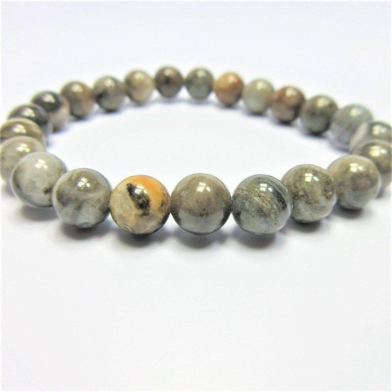 Unisex Gemstone Power Bracelets || Petrified Wood-Nature's Treasures