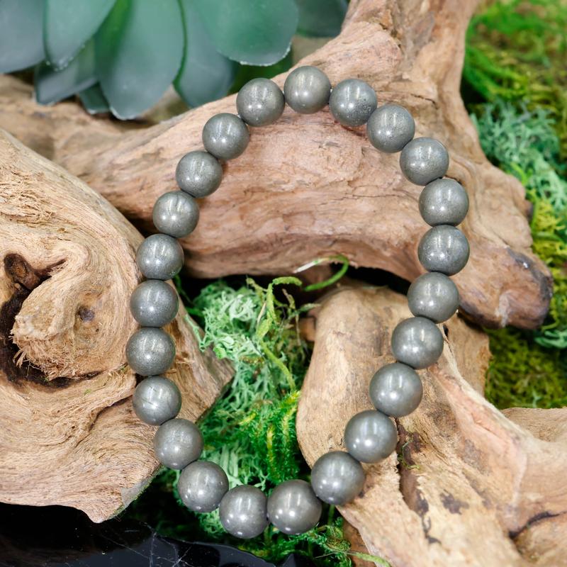 Unisex Gemstone Power Bracelets || Pyrite-Nature's Treasures