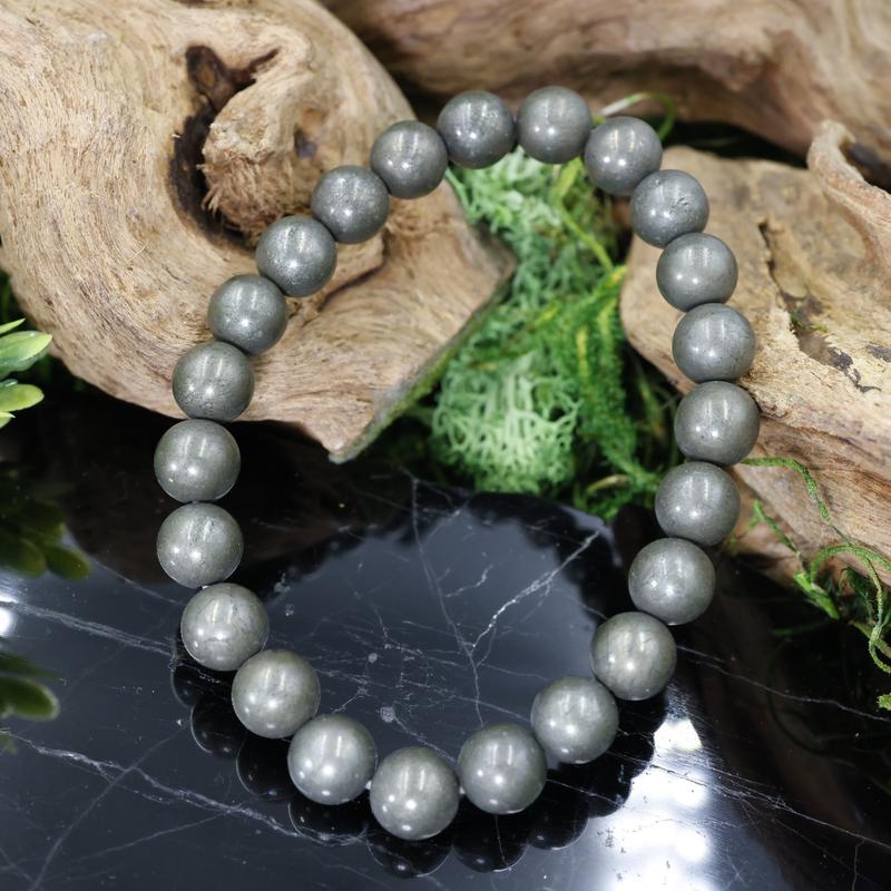 Unisex Gemstone Power Bracelets || Pyrite-Nature's Treasures