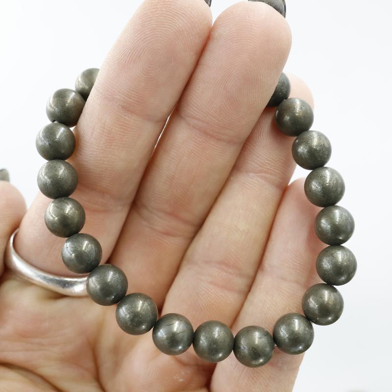 Unisex Gemstone Power Bracelets || Pyrite-Nature's Treasures